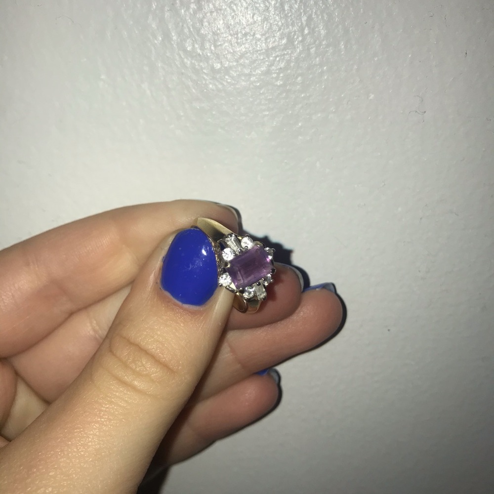 Vintage sterling espo ring